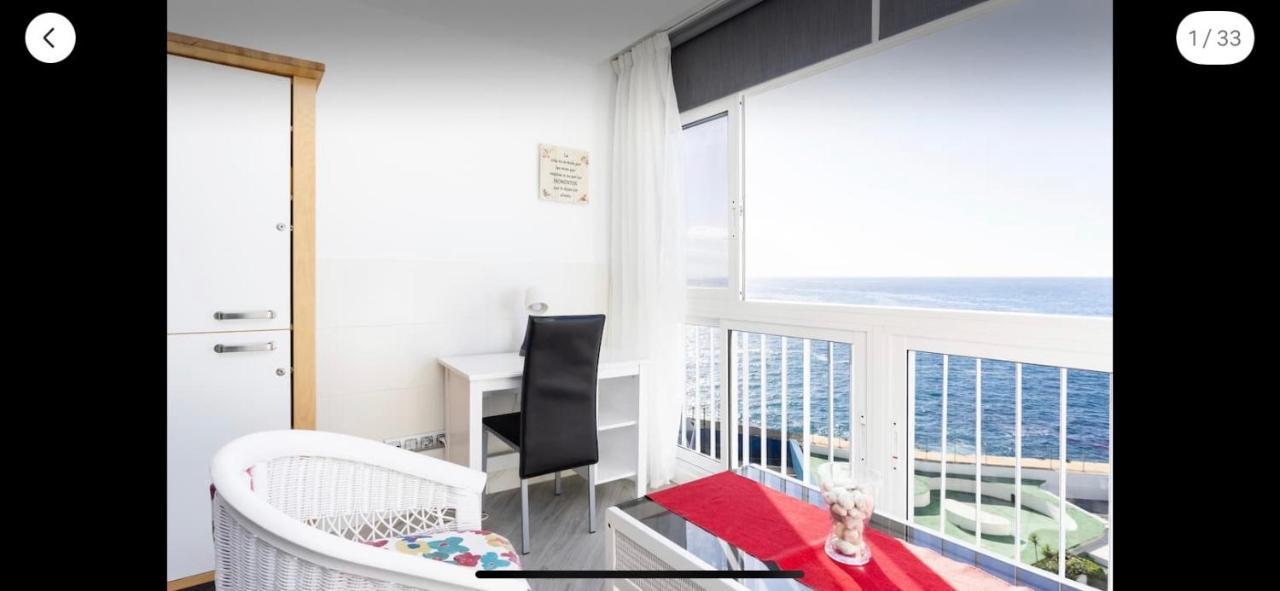 Atardecer Apartamento En Mesa Del Mar- Tacoronte Puerto De La Madera Leilighet Eksteriør bilde